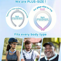 Reusable Ice Cold Neck Strap Suitable for Summer, Portable Cooling Collar Essential for Outdoor Activities, Instant Cooling Devi