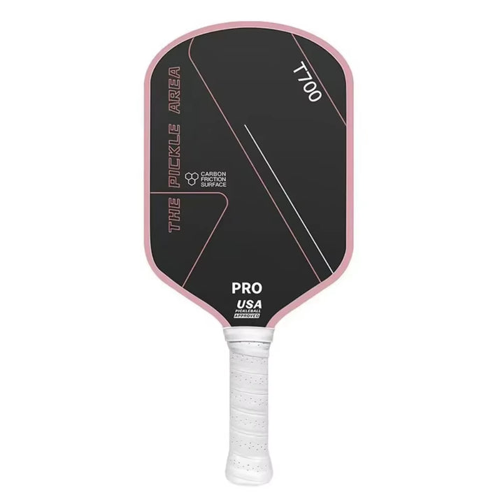 T700 Pickleball Paddle Carbon Fiber USAPA Approved Pickle Ball Paddle Lightweight Frosted Surface Professional Game Supplies