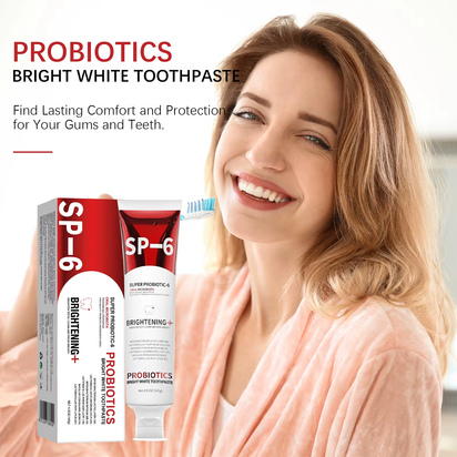 140G SP-6 Probiotic Toothpaste Whitening Tooth Remove Plaque Prevent Dental Caries Oral Hygiene Clean Fresh Breath Gum Oral Care