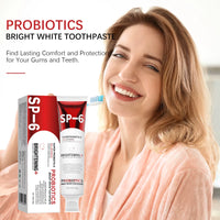 140G SP-6 Probiotic Toothpaste Whitening Tooth Remove Plaque Prevent Dental Caries Oral Hygiene Clean Fresh Breath Gum Oral Care