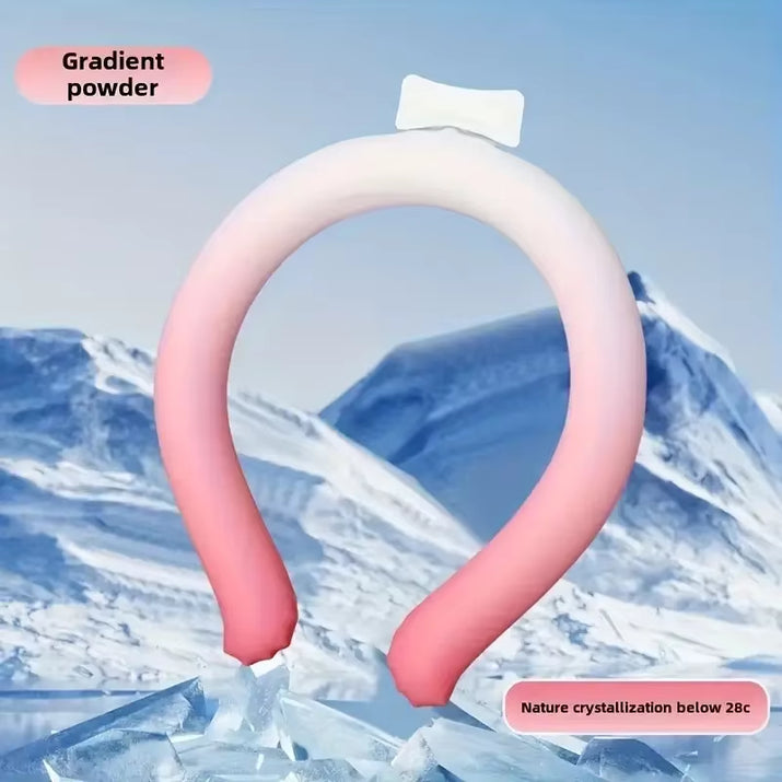 Reusable Ice Cold Neck Strap Suitable for Summer, Portable Cooling Collar Essential for Outdoor Activities, Instant Cooling Devi