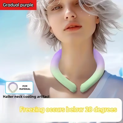 Reusable Ice Cold Neck Strap Suitable for Summer, Portable Cooling Collar Essential for Outdoor Activities, Instant Cooling Devi