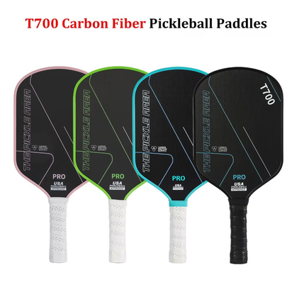 T700 Pickleball Paddle Carbon Fiber USAPA Approved Pickle Ball Paddle Lightweight Frosted Surface Professional Game Supplies