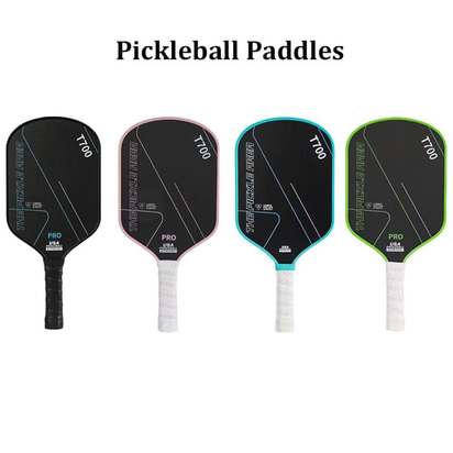 T700 Pickleball Paddle Carbon Fiber USAPA Approved Pickle Ball Paddle Lightweight Frosted Surface Professional Game Supplies